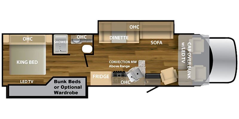 2021 Nexus Ghost 36DS floorplan
