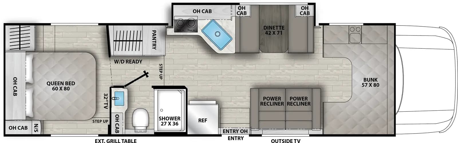 Coachmen Entourage 320LV floorplan