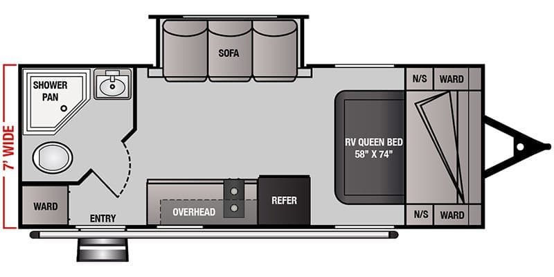 2024 Genesis Supreme Surfside Limited 19FSS floorplan