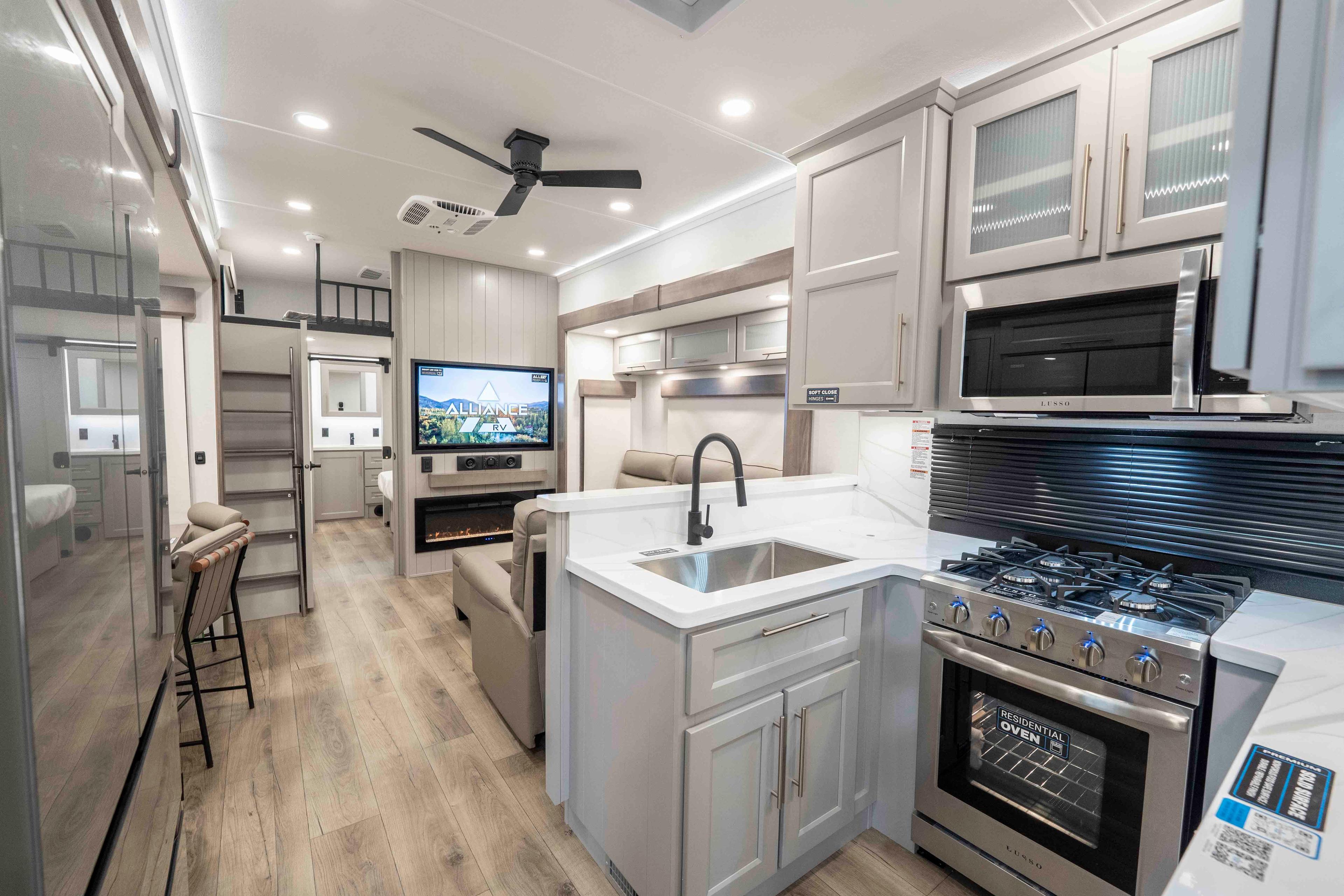 Alliance RV Paradigm interior