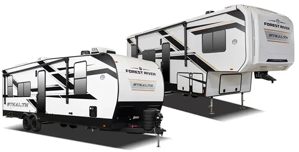 Forest River Stealth toy hauler