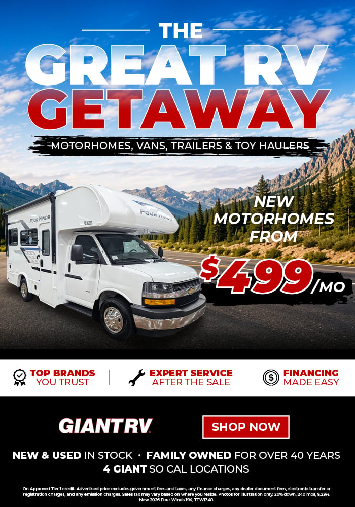 Great RV Getaway — Motorhomes