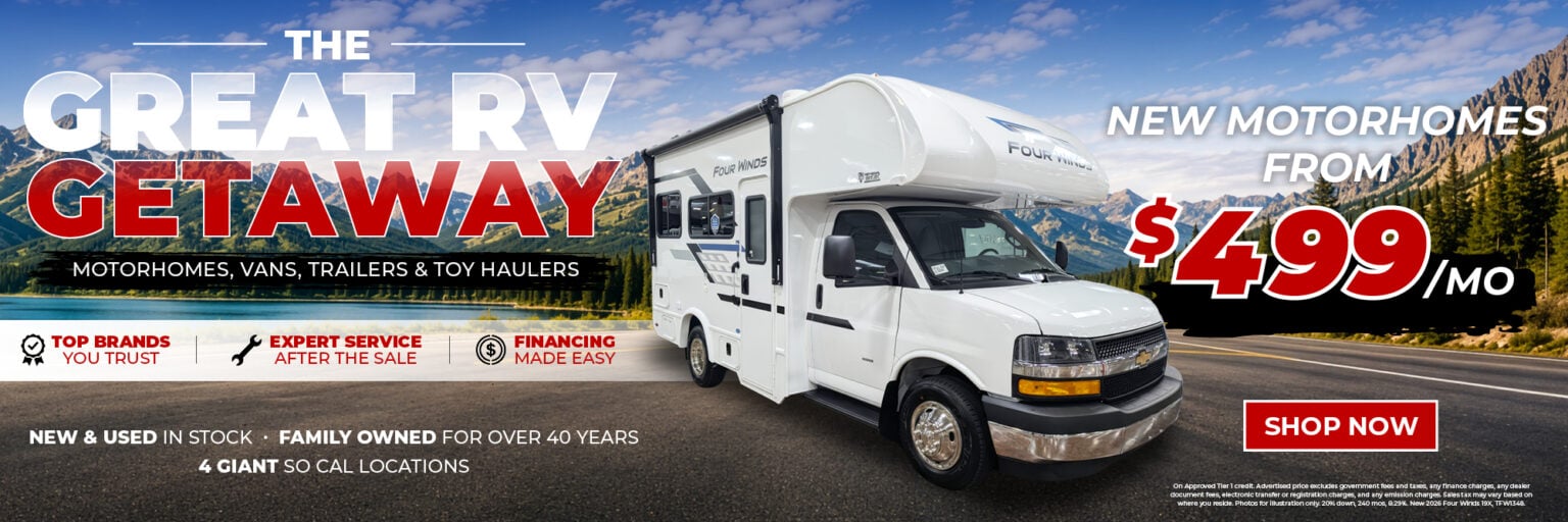 Great RV Getaway — Motorhomes