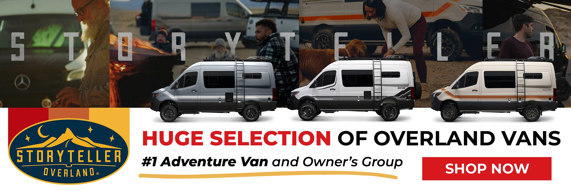 Huge selection of overland vans — shop now