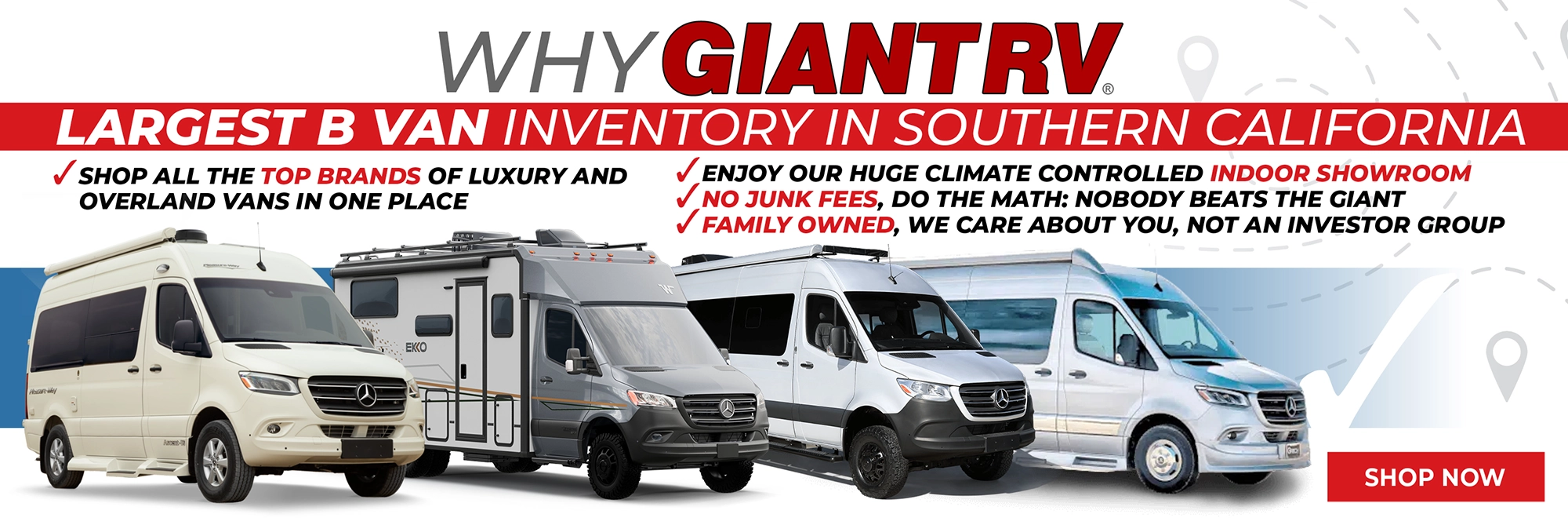 Why Giant RV — shop now